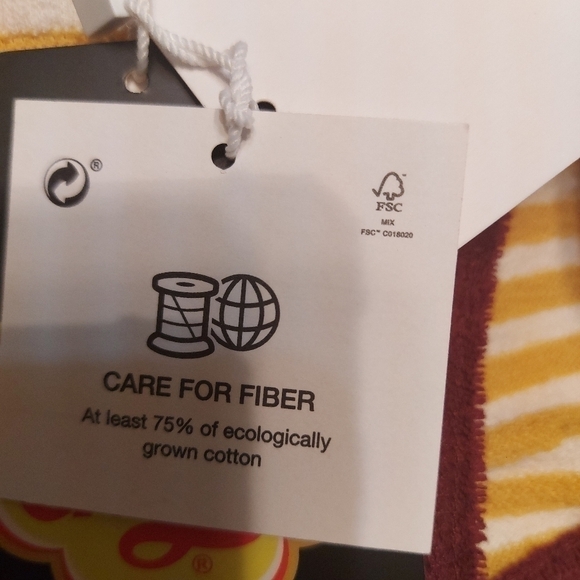 Y2K ZARA Tank Top Yellow Striped Sleeveless Halter Back with Chupa Chups Patch - Picture 6 of 6